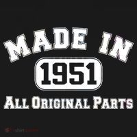 Made In 1951 All Original Parts Backpack thumb 2