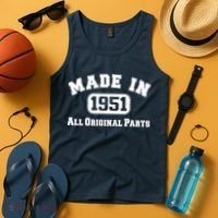 Made In 1951 All Original Parts Tank Top thumb 4