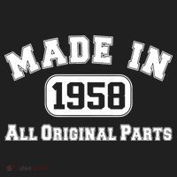 Made In 1958 All Original Parts Tumbler thumb 3