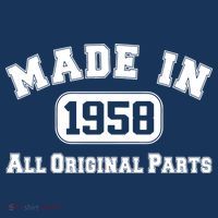 Made In 1958 All Original Parts Hoodie thumb 7