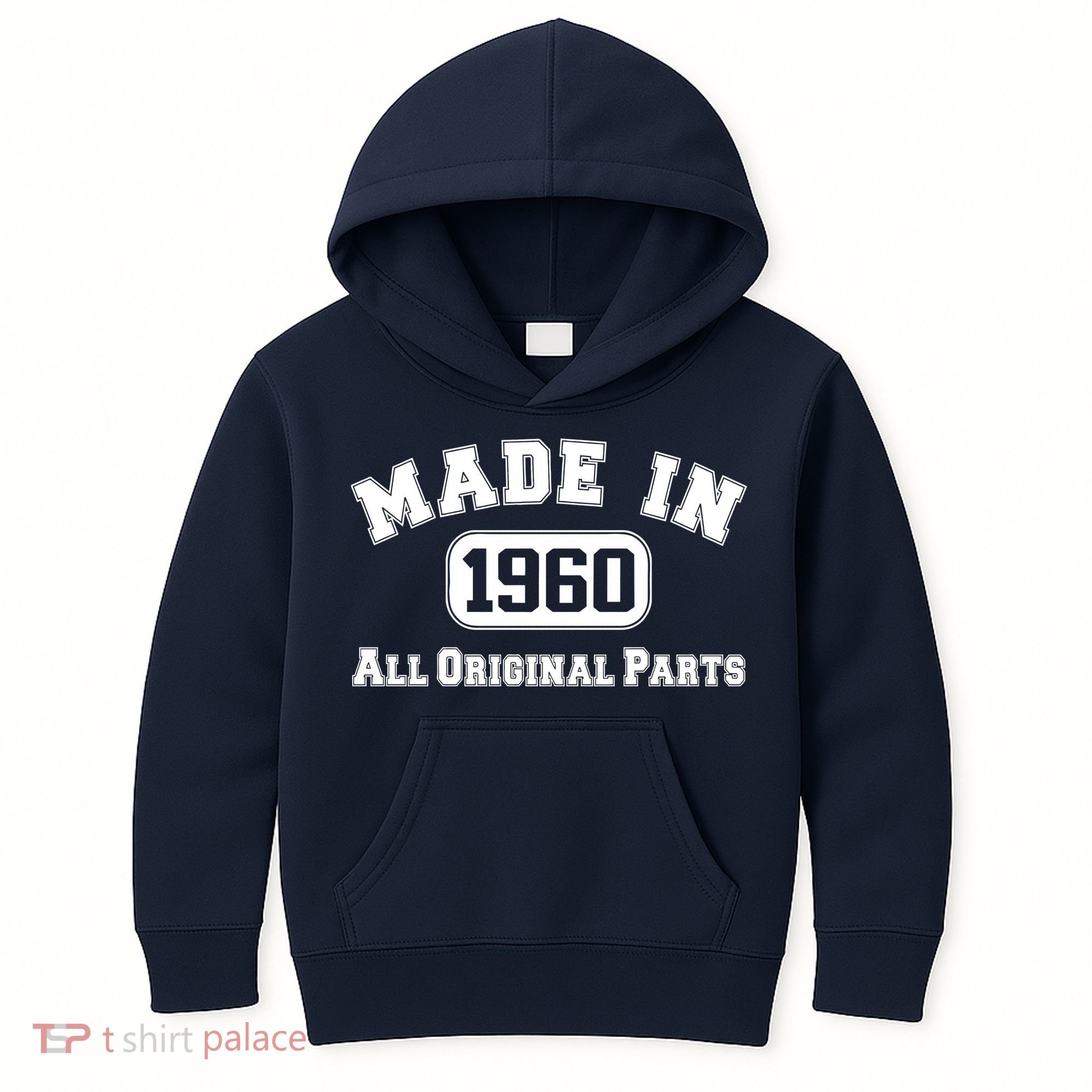 Made In 1960 All Original Parts Kids Hoodie
