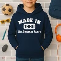 Made In 1960 All Original Parts Kids Hoodie thumb 2