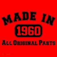 Made In 1960 All Original Parts Santa Hat thumb 1