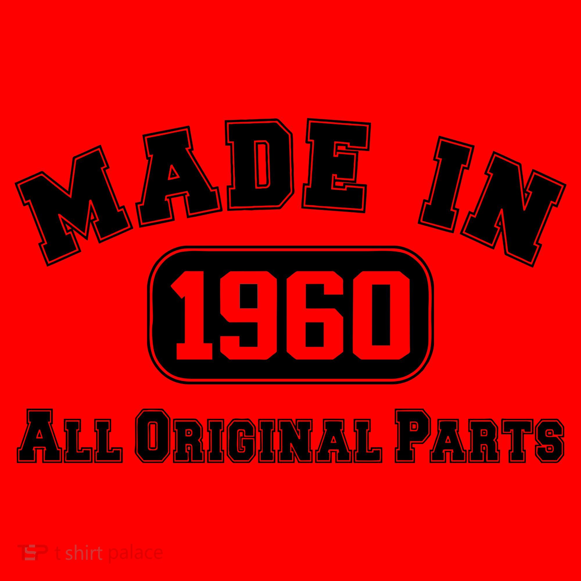 Made In 1960 All Original Parts Santa Hat