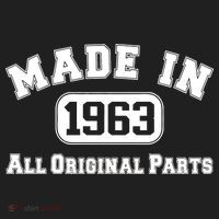 Made In 1963 All Original Parts Tumbler thumb 3