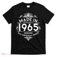 Made In 1965 Aged To Perfection Vintage Bithday T-Shirt thumb 0