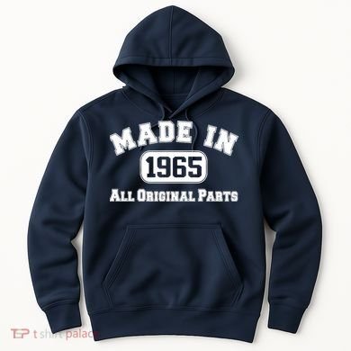 Made In 1965 All Original Parts Hoodie