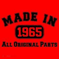 Made In 1965 All Original Parts Santa Hat thumb 1
