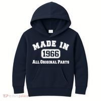 Made In 1966 All Original Parts Kids Hoodie thumb 0