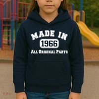 Made In 1966 All Original Parts Kids Hoodie thumb 3