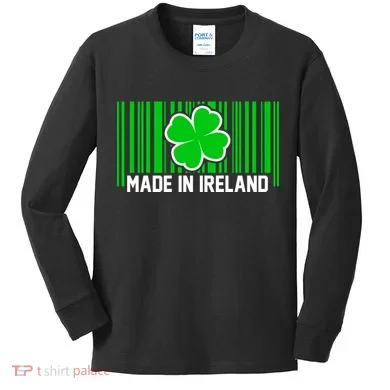 Made In Ireland Kids Long Sleeve Shirt