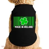 Made In Ireland -Irish Distressed Logo Doggie Tank thumb 0