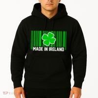 Made In Ireland -Irish Distressed Logo Hoodie thumb 2