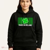 Made In Ireland -Irish Distressed Logo Hoodie thumb 5