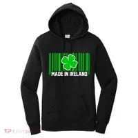 Made In Ireland -Irish Distressed Logo Women's Hoodie thumb 0