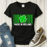 Made In Ireland -Irish Distressed Logo Women's T-Shirt thumb 3