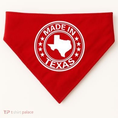 Made In Texas USA-Made Doggie Bandana