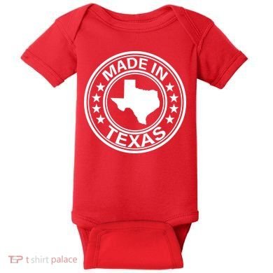 Made In Texas Baby Bodysuit