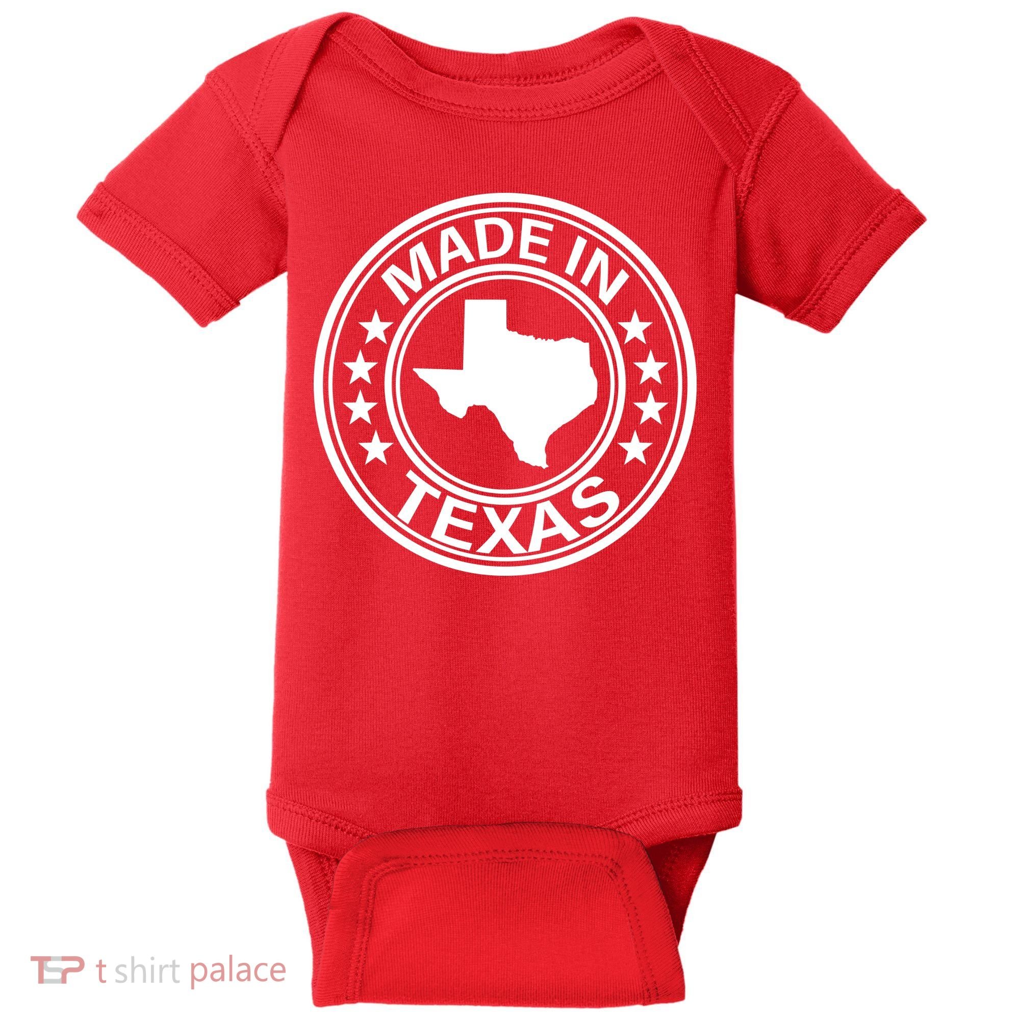 Made In Texas Baby Bodysuit