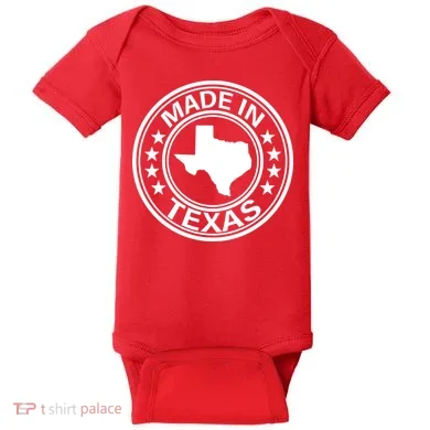 Made In Texas Baby Bodysuit