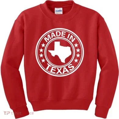 Made In Texas Kids Sweatshirt