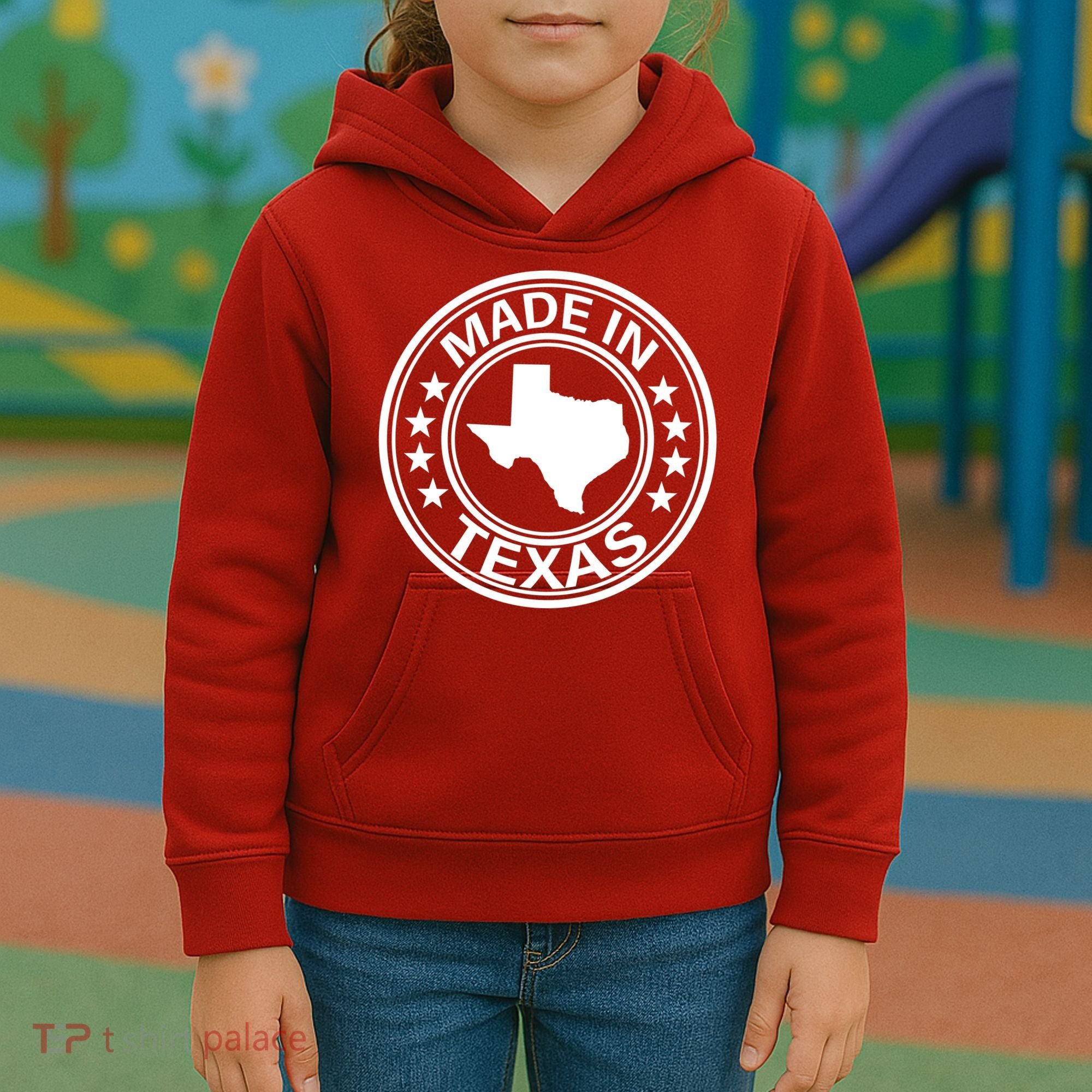 Made In Texas Kids Hoodie
