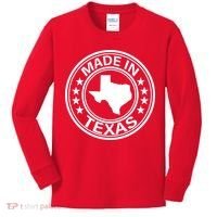 Made In Texas Kids Long Sleeve Shirt thumb 0