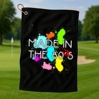 Made in The 80's Golf Towel thumb 1