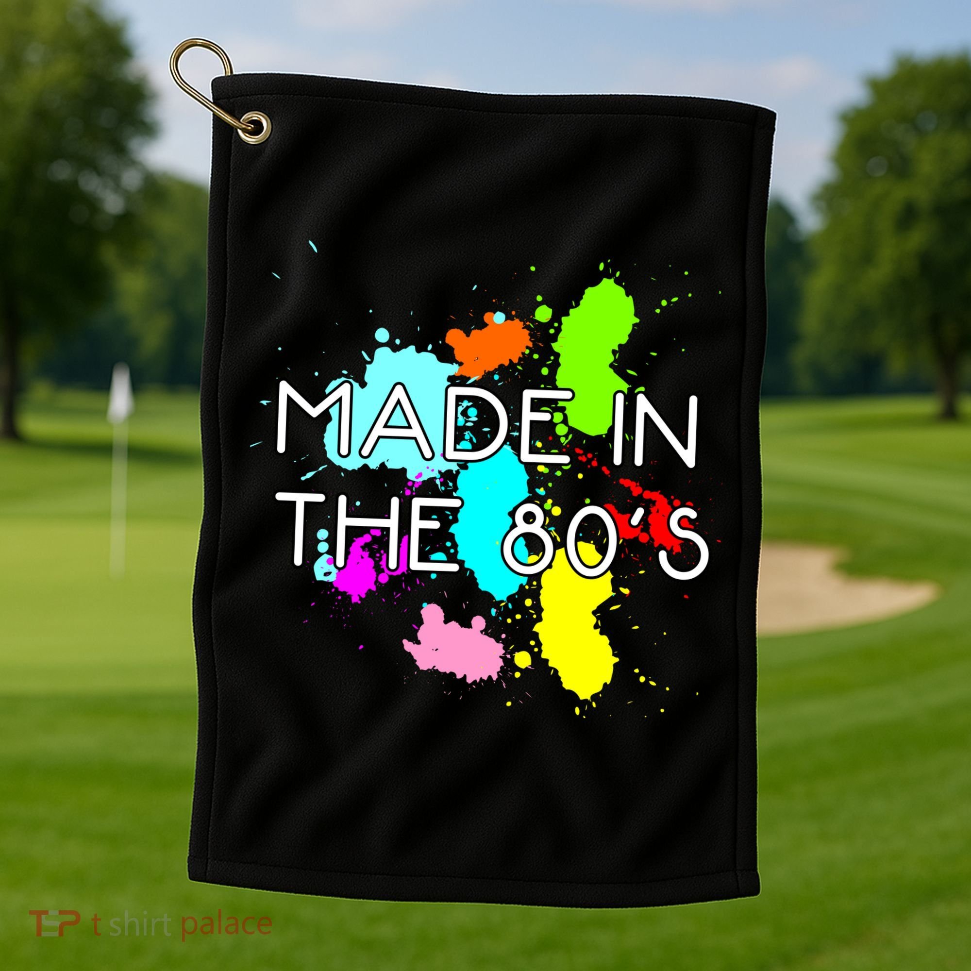 Made in The 80's Golf Towel