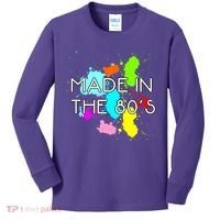 Made in The 80's Kids Long Sleeve Shirt thumb 0