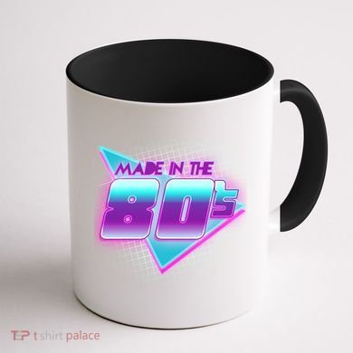 Made In The 80's Cool Retro 1980s Coffee Mug back