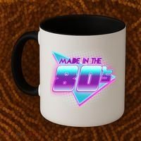 Made In The 80's Cool Retro 1980s Coffee Mug thumb 2