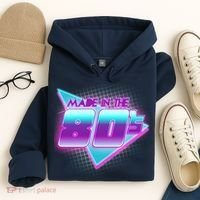 Made In The 80's Cool Retro 1980s Hoodie thumb 4