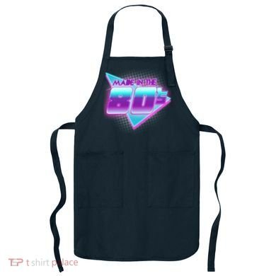 Made In The 80's Cool Retro 1980s Apron