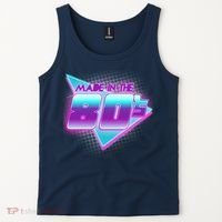 Made In The 80's Cool Retro 1980s Tank Top thumb 2
