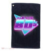 Made In The 80's Cool Retro 1980s Golf Towel thumb 0