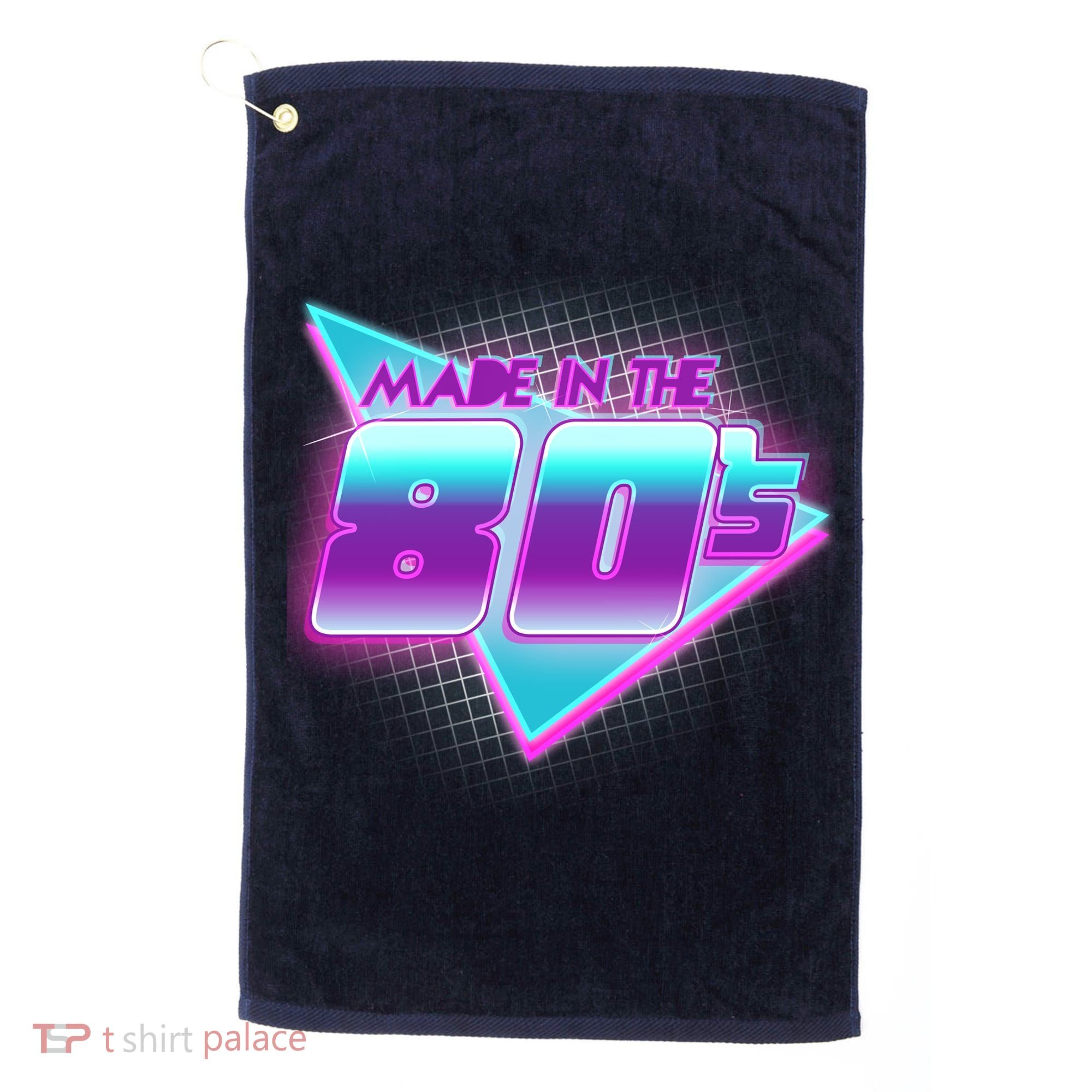 Made In The 80's Cool Retro 1980s Golf Towel