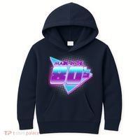 Made In The 80's Cool Retro 1980s Kids Hoodie thumb 0