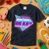 Made In The 80's Cool Retro 1980s Kids T-Shirt thumb 3