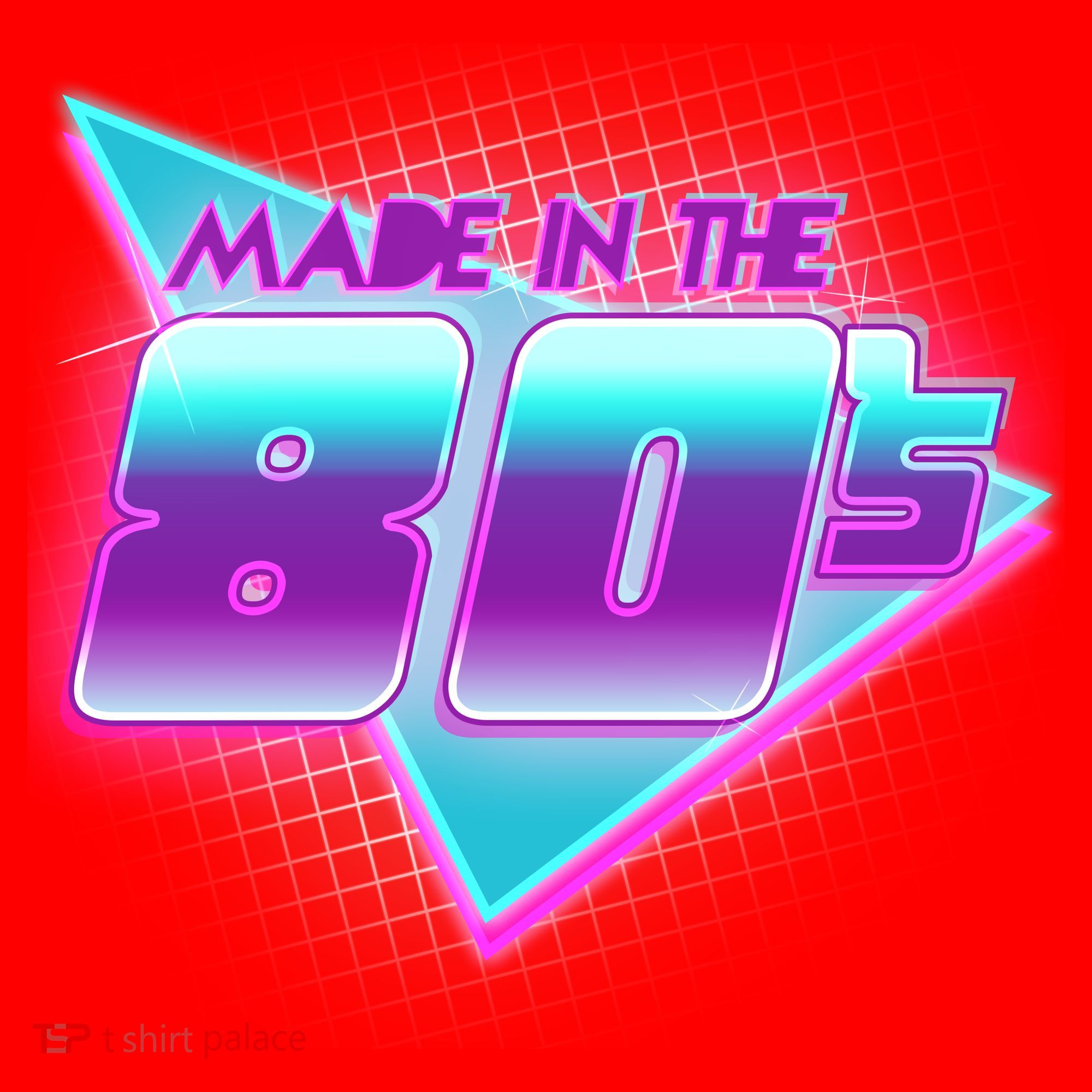 Made In The 80's Cool Retro 1980s Santa Hat