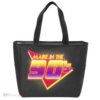 Made In The 90s Retro Tote Bag