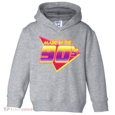Made In The 90s Retro Toddler Hoodie