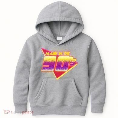 Made In The 90s Retro Kids Hoodie