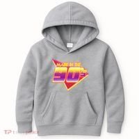 Made In The 90s Retro Kids Hoodie thumb 0
