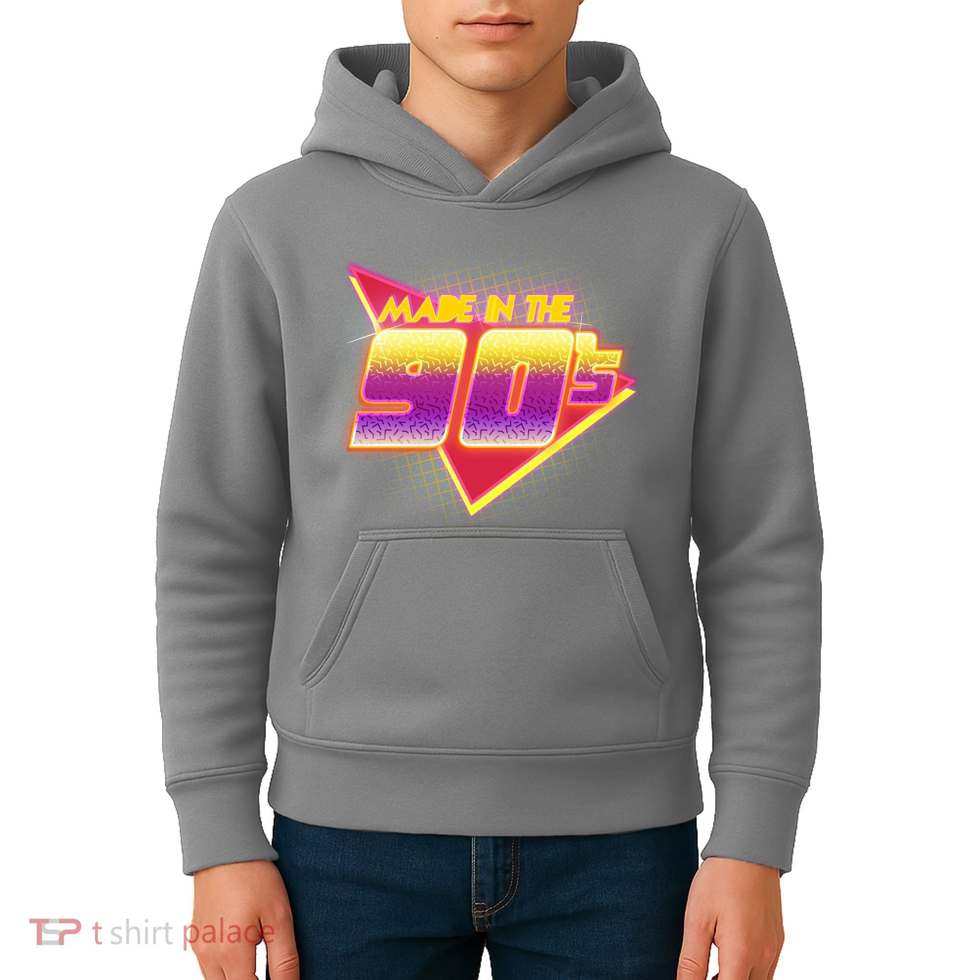 Made In The 90s Retro Kids Hoodie