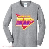 Made In The 90s Retro Kids Long Sleeve Shirt thumb 0