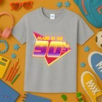 Made In The 90s Retro Kids T-Shirt thumb 3