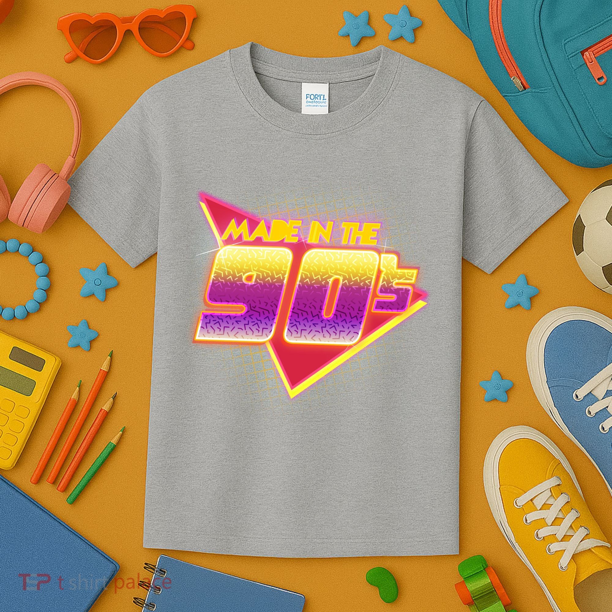 Made In The 90s Retro Kids T-Shirt