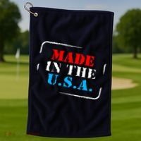 Made In The USA Golf Towel thumb 1