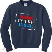 Made In The USA Kids Sweatshirt thumb 0